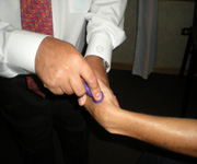 Graston Hand Treatment